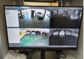 울산 무거중학교 전기차충전소 화재예방 열화상카메라 설치, 학교는 무엇을 기준으로 구축할까?을 설명하는 이미지 1